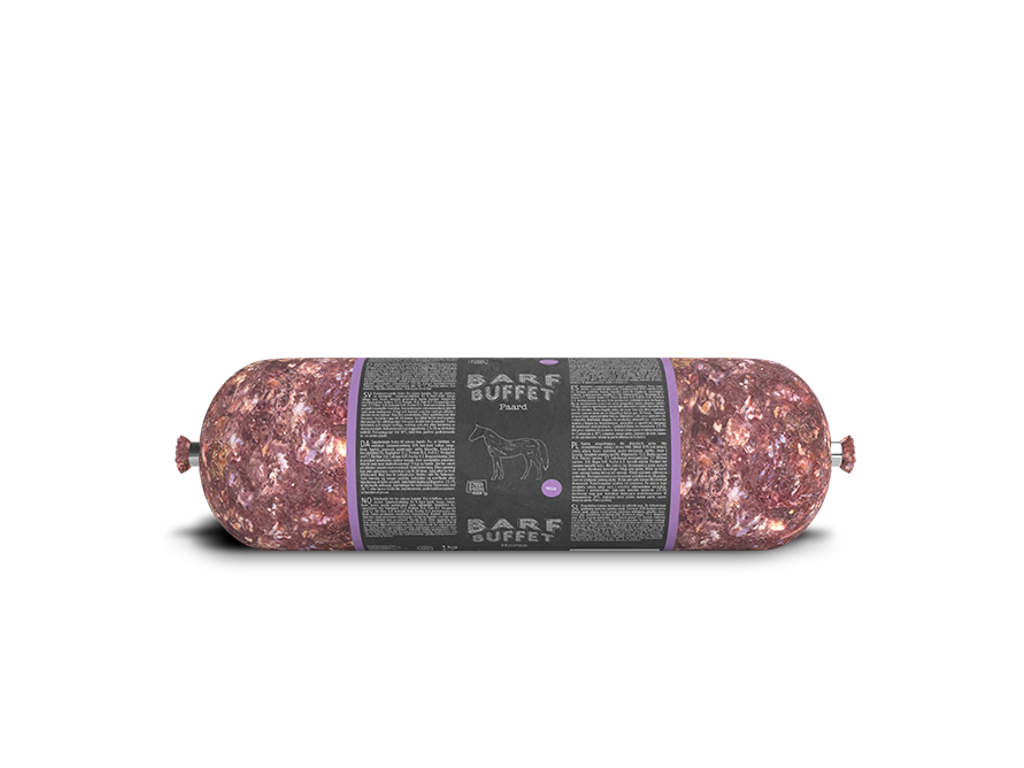 BARF Buffet Horse Sausage 1kg