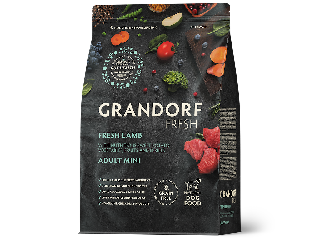 Grandorf Fresh Lamb Adult mini Breeds 3Kg