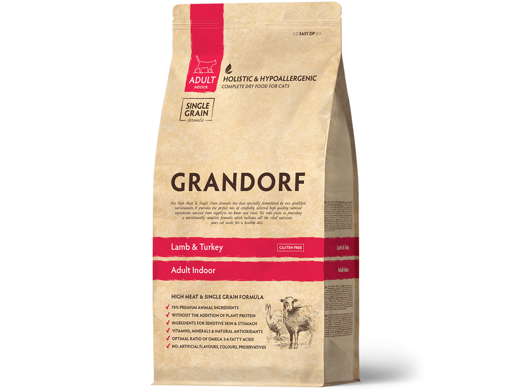 Grandorf Cat Lamb &Turkey 8Kg