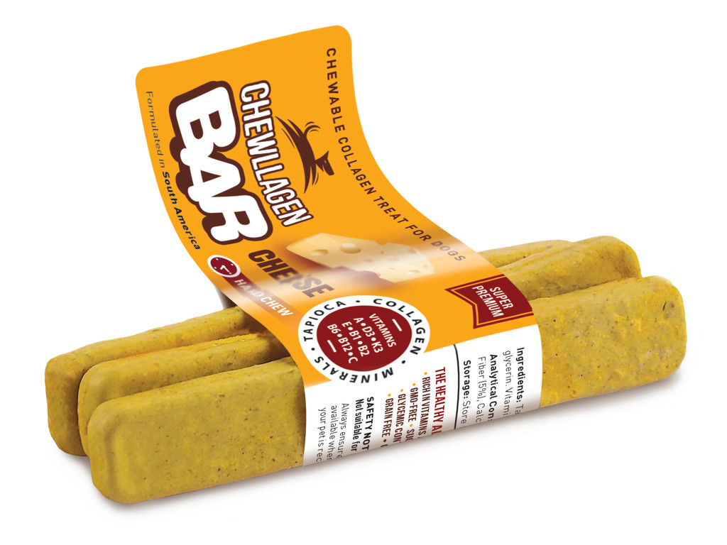 Chewllagen Cheese bar Small 3pk. 24stk.