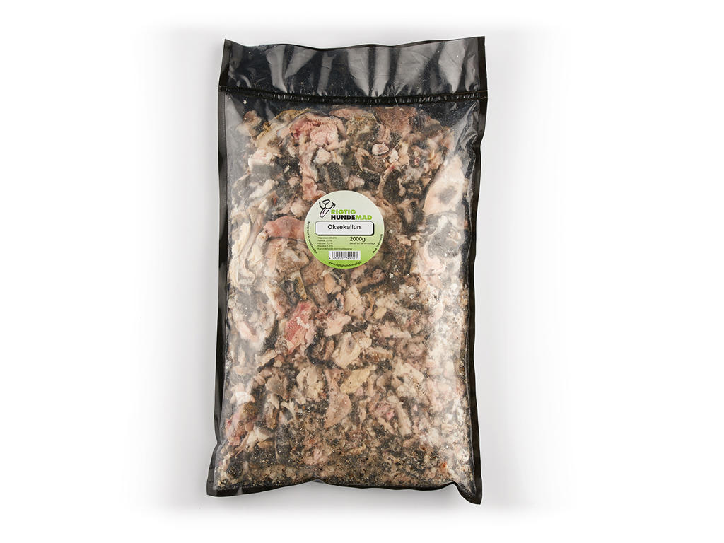 Oksekallun 2kg løstfrosset