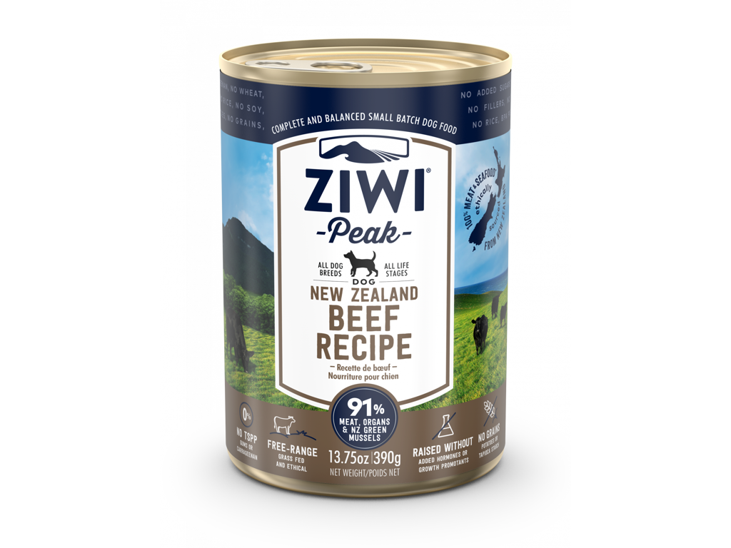 Ziwi Canned/Dog/Beef 390g