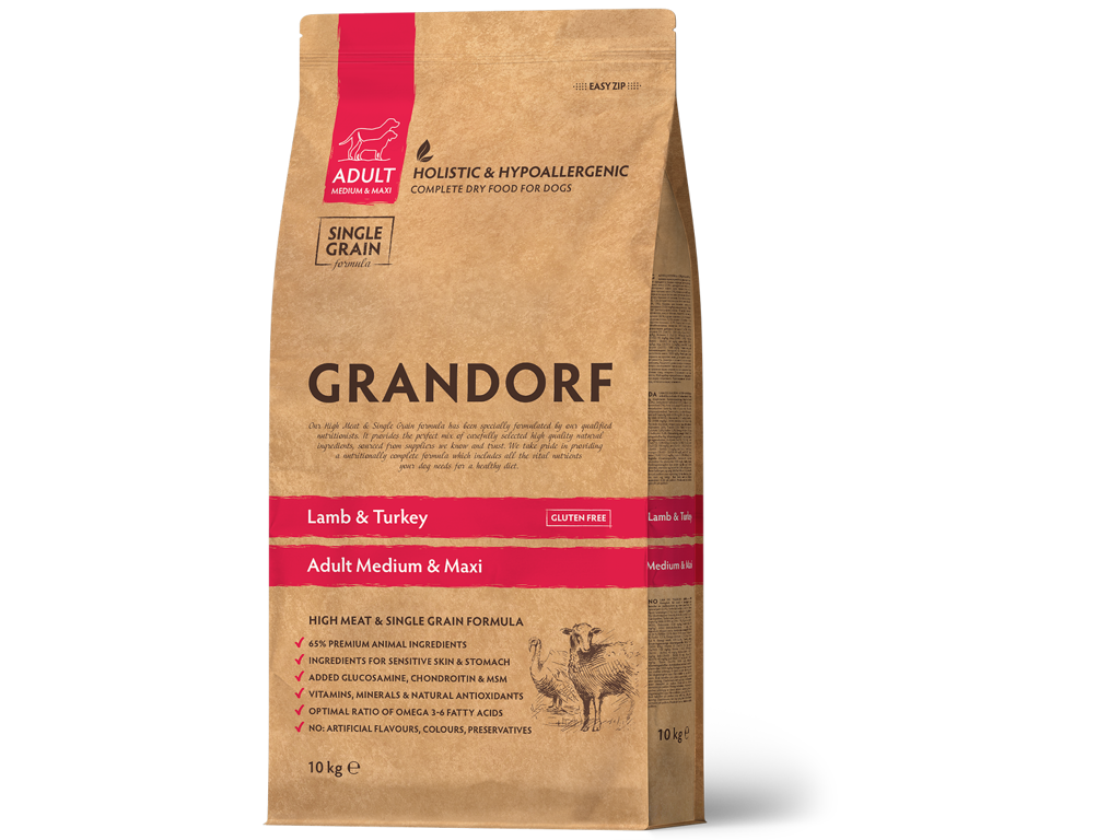 Grandorf Adult Lamb&Turkey 10Kg