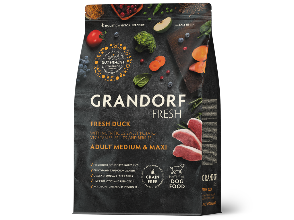 Grandorf Fresh Duck Adult 10Kg