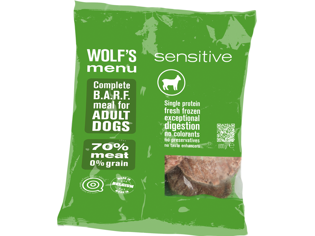 Wolf´s Menu Sensitive 800g