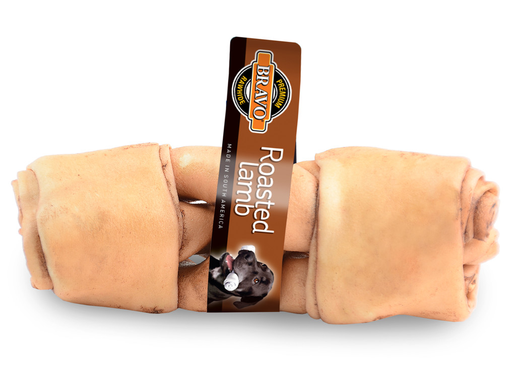 Bravo Roasted Lamb Braided stick 6-7" 30stk.
