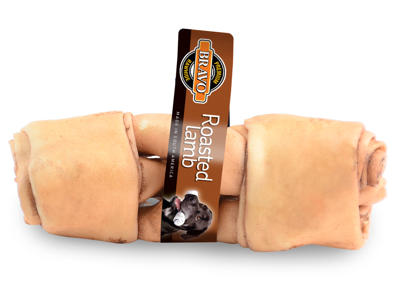 Bravo Roasted Lamb Braided stick 6-7" 30stk.