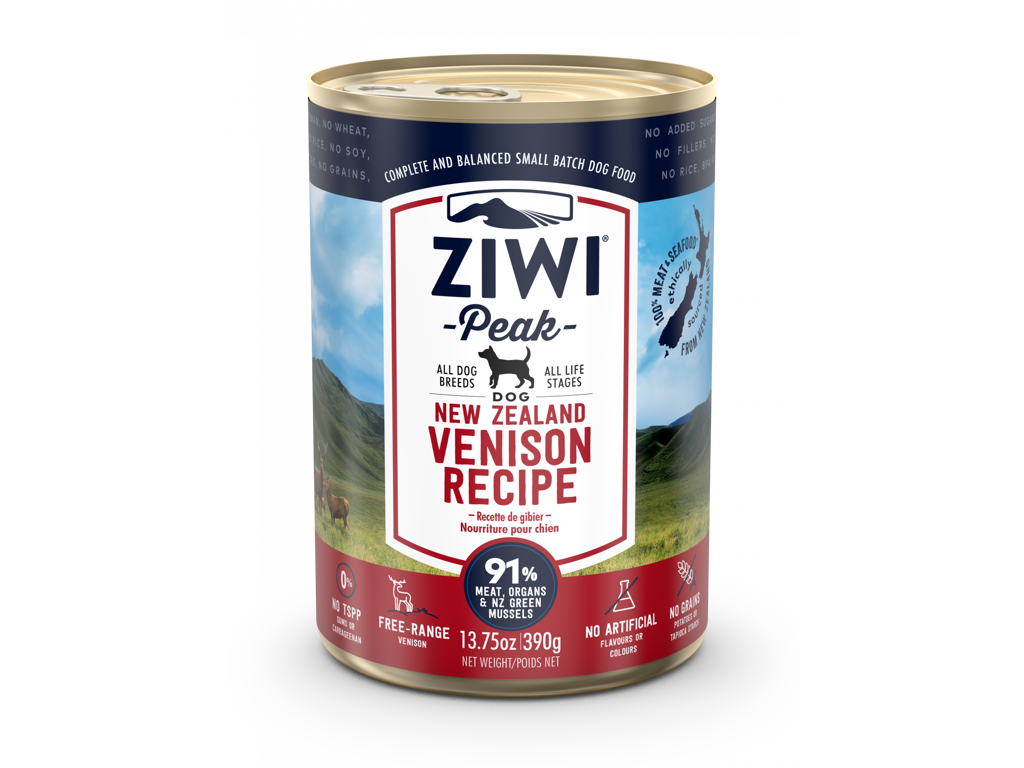 Ziwi Canned/Dog/Venison 390g