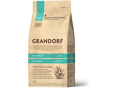 Grandorf Cat 4 Meat Indoor 2Kg
