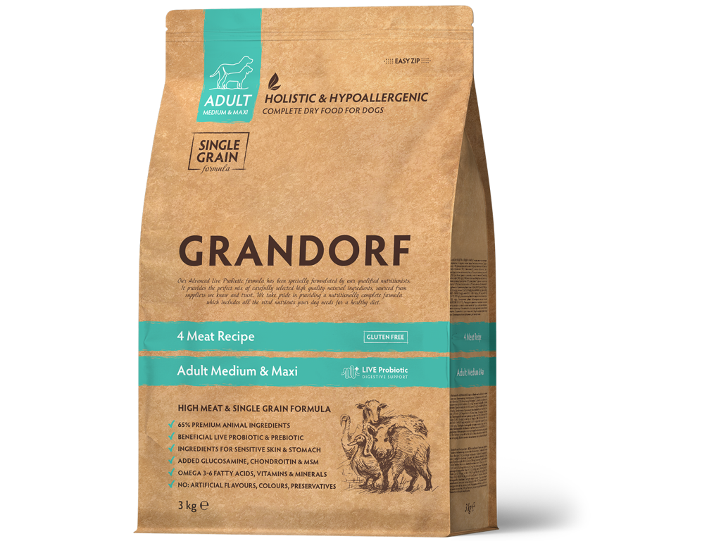 Grandorf Adult 4 Meat 3Kg