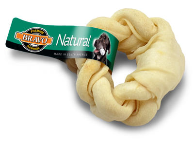 Bravo Natural Braided Donut 4" 20stk.