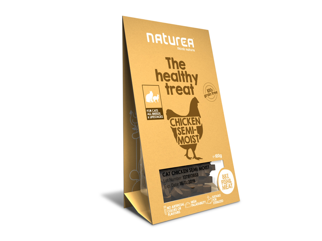 Treat Cat Chicken 8x100g