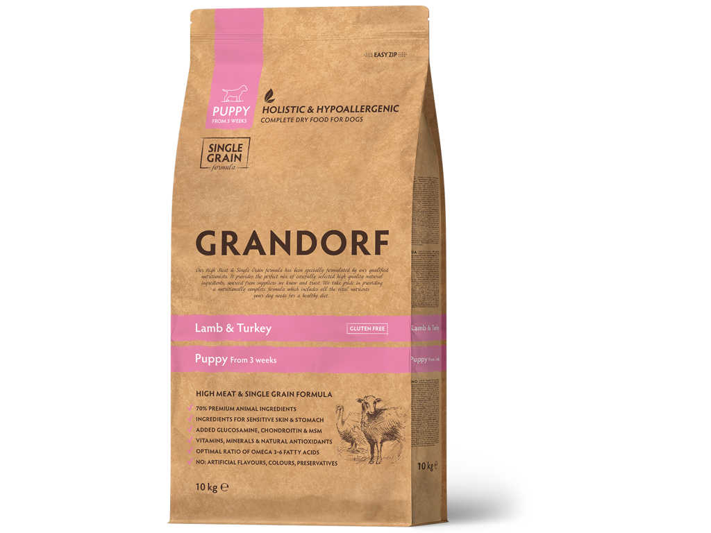 Grandorf Puppy Lamb&Turkey 10Kg
