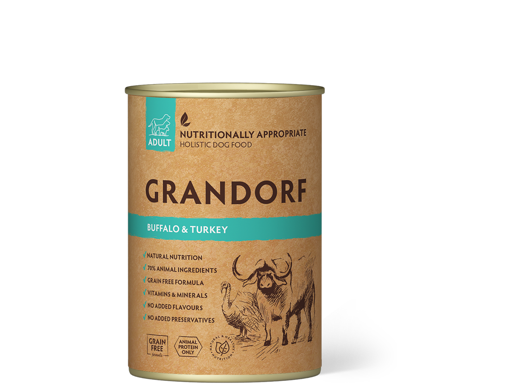 Grandorf WF Buffalo&Turkey 6x400g
