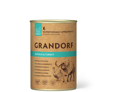 Grandorf WF Buffalo&Turkey 6x400g