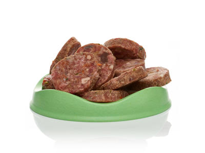 Bellas Kylling/Laks medaljoner ca.100 stk. a´ 30g