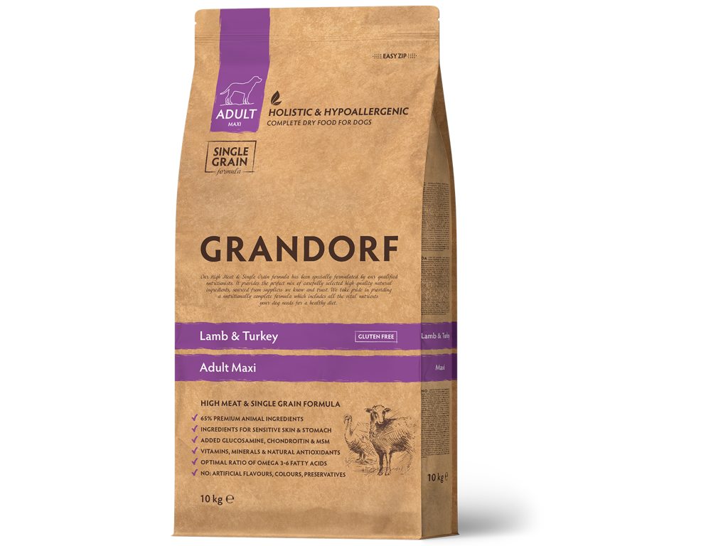 Grandorf Adult Maxi Lamb&Turkey 10Kg