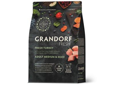 Grandorf Fresh Turkey Adult 3Kg