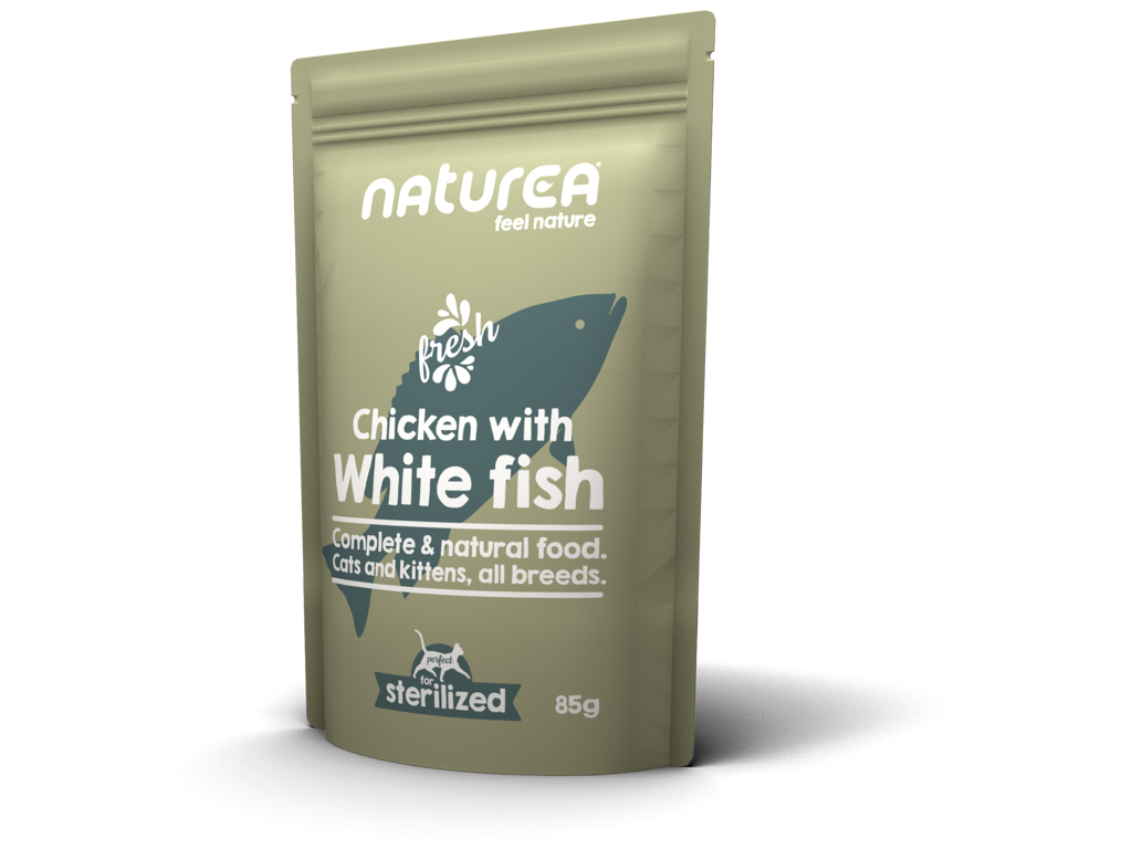 Chicken with White fish 12x85g