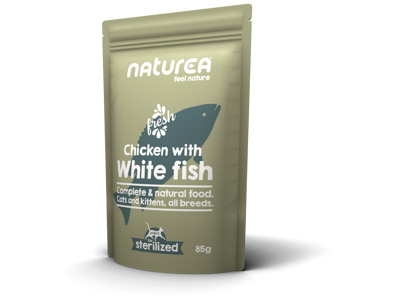 Chicken with White fish 12x85g