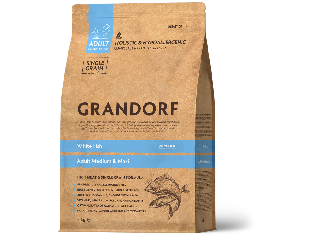 Grandorf Adult White Fish 3Kg