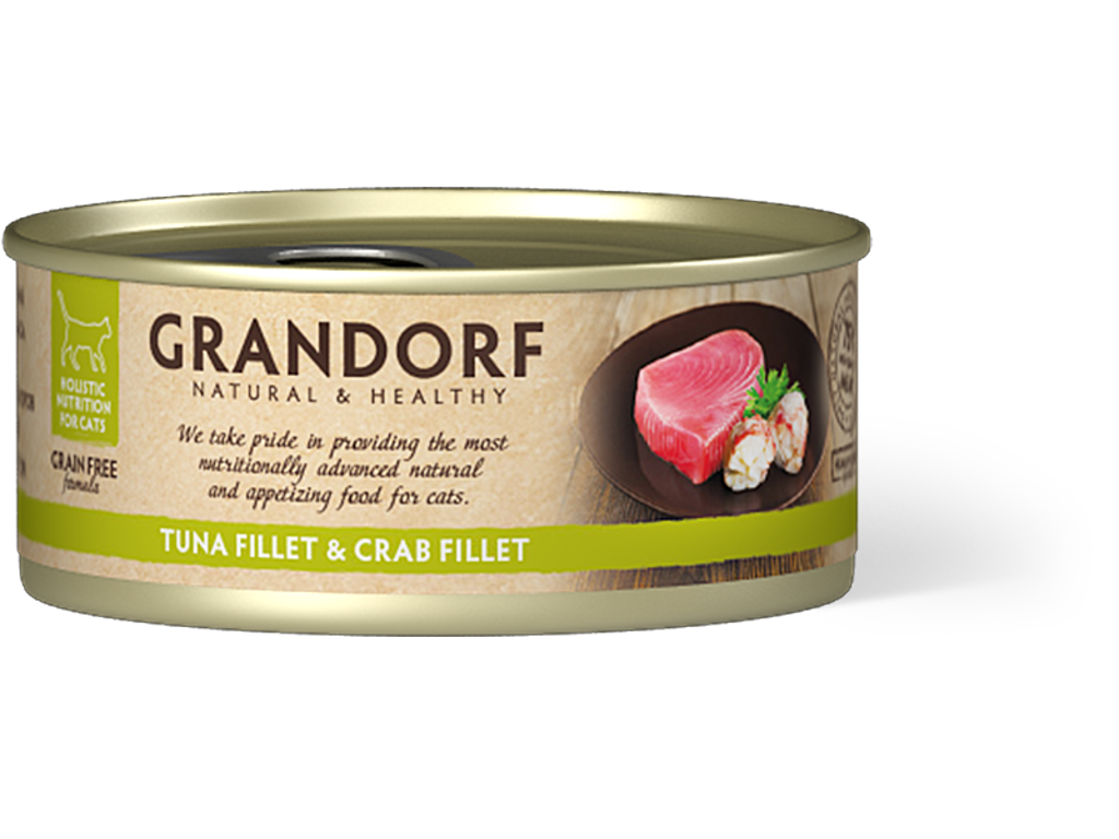 WF Cat Tunaf.& Crapfilet 6x70g