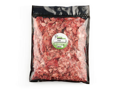 Vildt m/indmad&brusk 1kg løstfrost