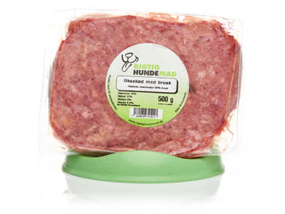 Oksekød med brusk 500g hakket