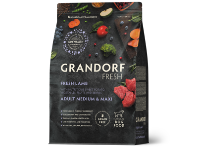 Grandorf Fresh Lamb Adult 10Kg