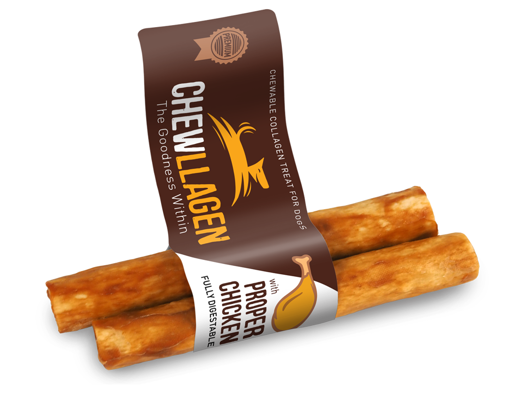 Chewllagen Roll 5"20mm Chick 2pk 35 stk