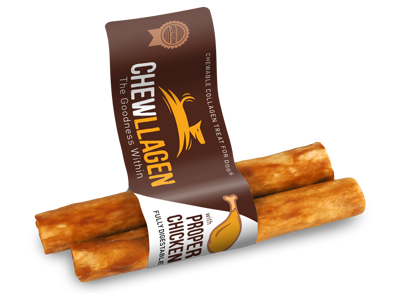 Chewllagen Roll 5"20mm Chick 2pk 35 stk