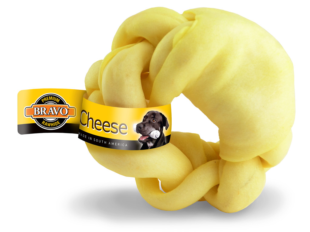 Bravo Cheese Braided Donut 4" 20stk.