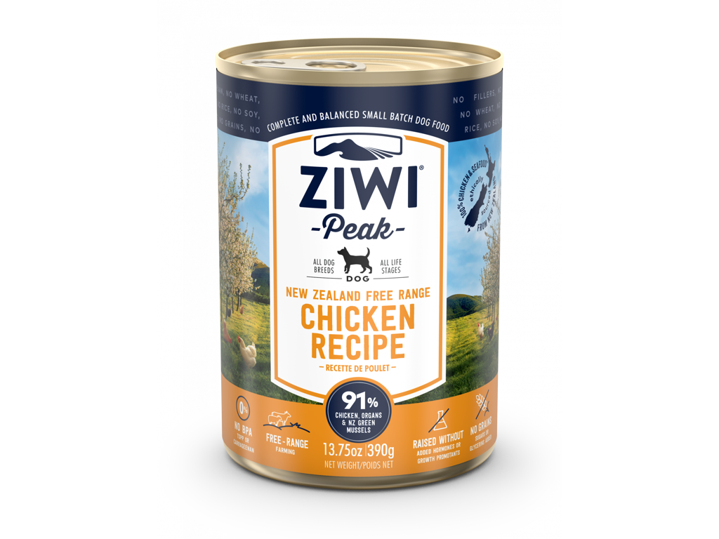 Ziwi Canned/Dog/Chicken 390g