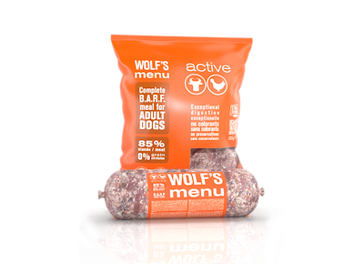 Wolf´s Menu Active Sussage 1kg