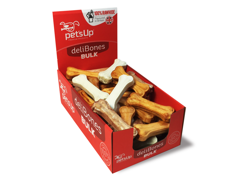 DeliBones Assorted Bones 11cm 50stk.