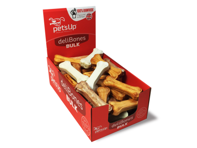 DeliBones Assorted Bones 11cm 50stk.