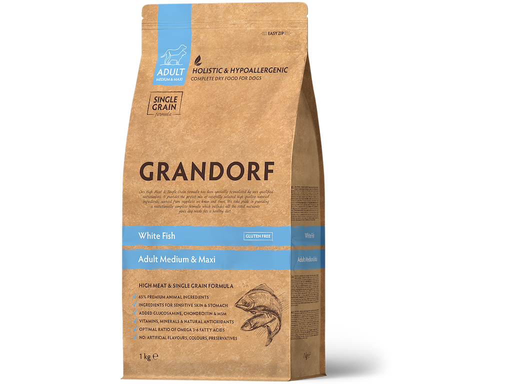 Grandorf Adult White Fish 1Kg