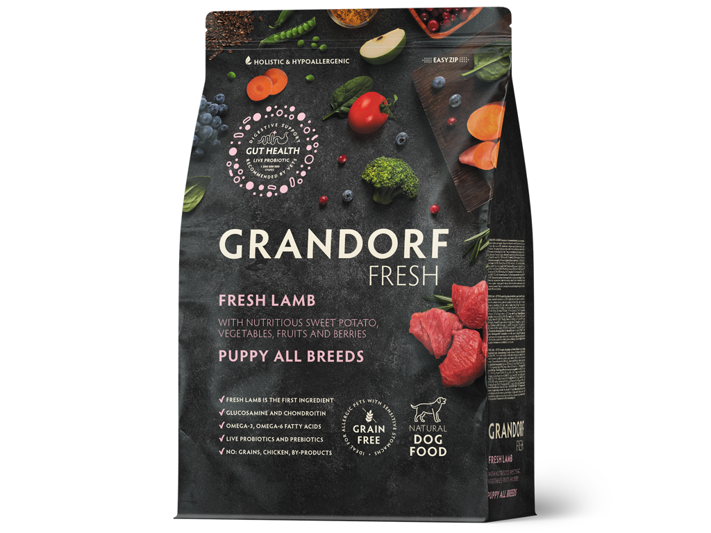 Grandorf Fresh Lamb Puppy All Breeds 3Kg
