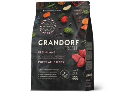 Grandorf Fresh Lamb Puppy All Breeds 3Kg