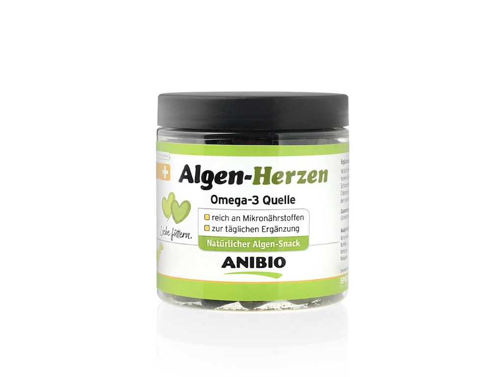 Anibio Alge hjerter 120g