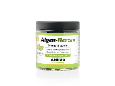 Anibio Alge hjerter 120g