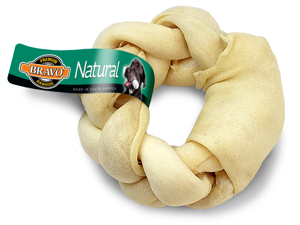 Bravo Natural Braided Donut 5-6" 12stk.