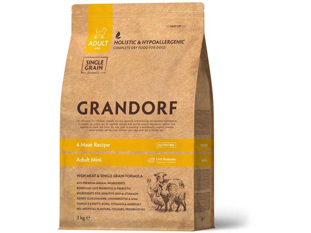 Grandorf Mini 4 Meat 3Kg