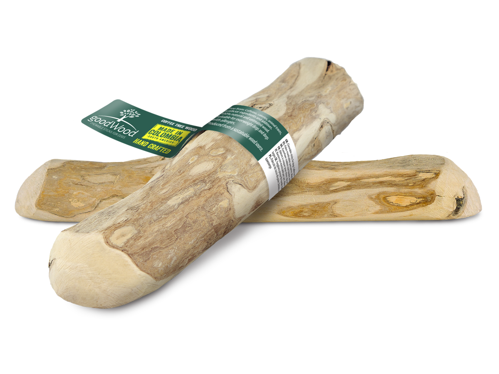 GoodWood Coffee Tree Wood Half M 12 stk.