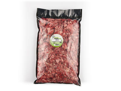 Hjortekød 2kg løstfrosset