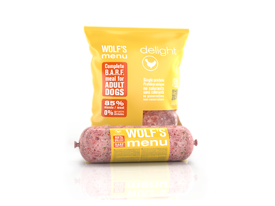 Wolf´s Menu Delight  Sussage 1kg