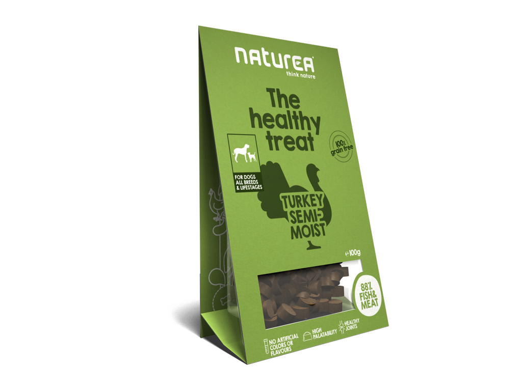 Treat Dog/Turkey 8x100g