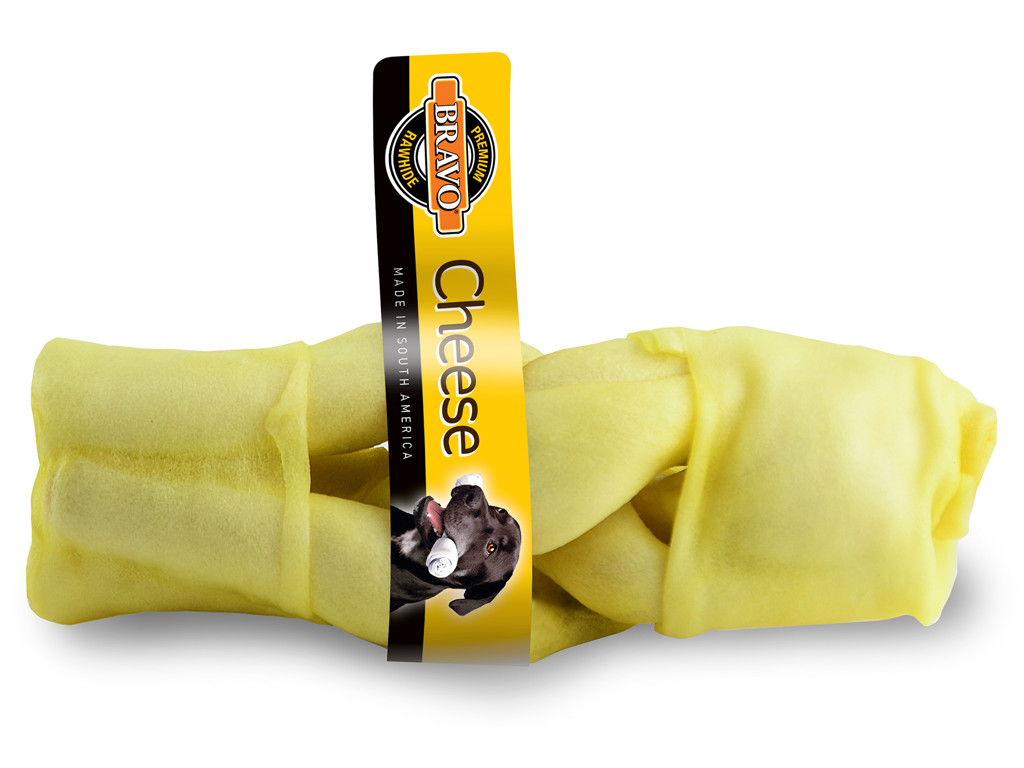 Bravo Cheese Braided Stick 4" 25stk.