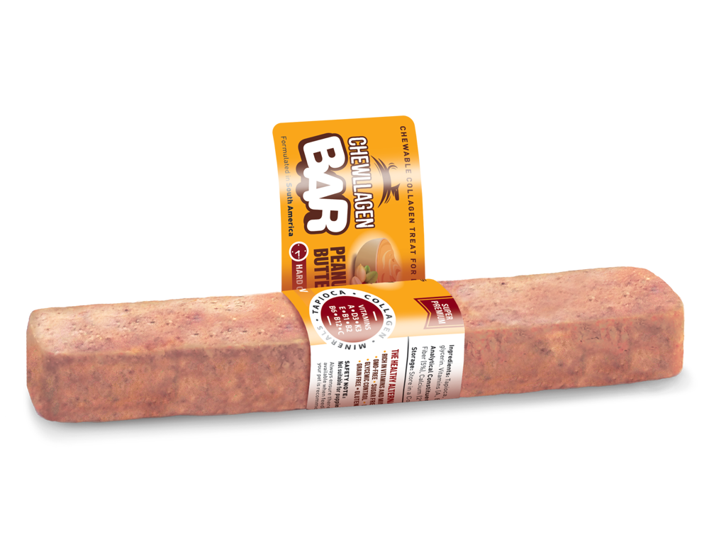Chewllagen Peanutter bar Large 12stk.