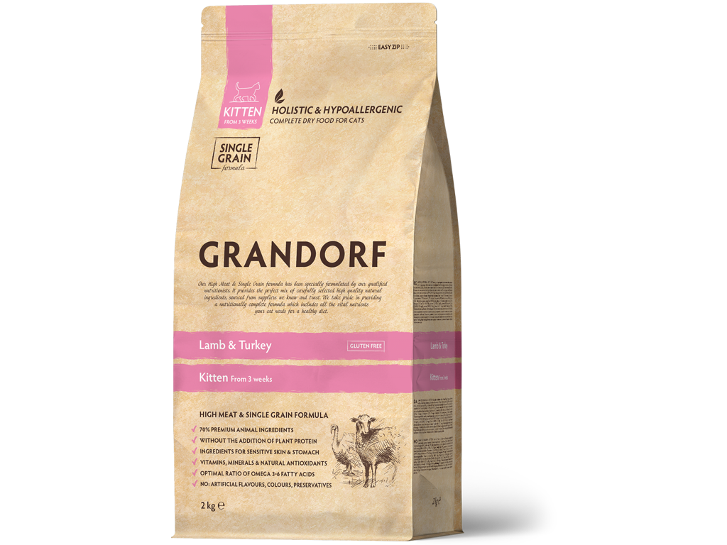 Grandorf Kitten Lamb & Turkey 2kg